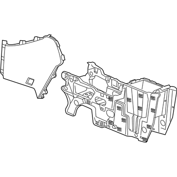 GM 84545240 Console Base