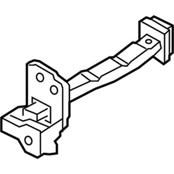 Hyundai 79380-C2000 Checker Assembly-Front Door, LH