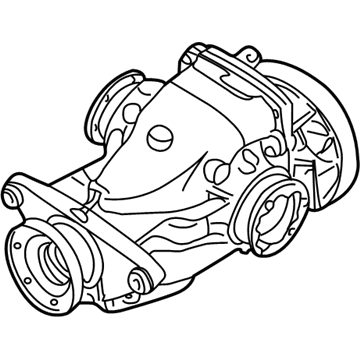 BMW 33-10-7-534-577 Rear Differential Assy