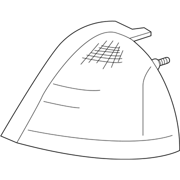 Ford 8W7Z-13404-A Tail Lamp Assembly