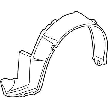 GM 10434829 Fender Liner