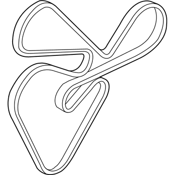 Hyundai 25212-2G710 Ribbed V-Belt