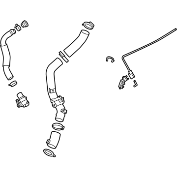 Hyundai 28220-2M600 Hose&Pipe Assembly-I/C Inlet