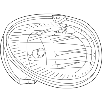 Mopar 4805046AC Fog Lamp