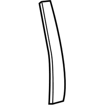 Mopar 4805329AD Molding-Rear Door