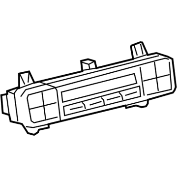 Toyota 55900-12F00 Dash Control Unit