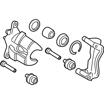 Toyota 47750-02400 Caliper Assembly