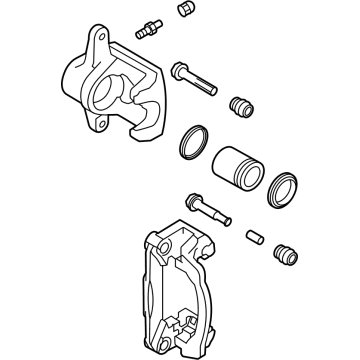 Toyota SU003-10603 Caliper Assembly