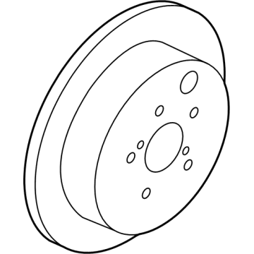 Toyota SU003-10629 Rotor