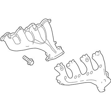 GM 12610962 Exhaust Manifold