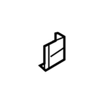 Nissan 21559-KB50A Guide-Air, Front LH