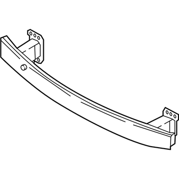 Hyundai 86530-3V580 Rail Assembly-Front Bumper