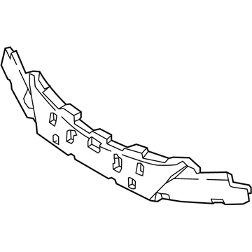 Hyundai 86520-3V510 Absorber-Front Bumper Energy