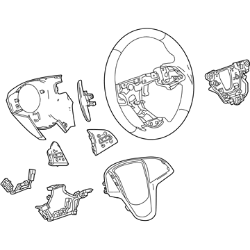 GM 84304437 Steering Wheel