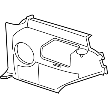 GM 15133244 Panel, Body Side Trim