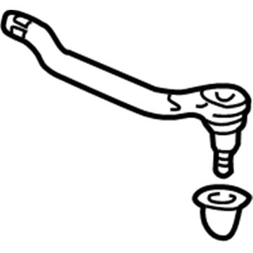 Honda 53540-S3V-A02 End, Passenger Side Tie Rod