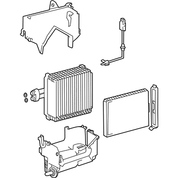 Hyundai 97601-25000 EVAPORATOR Unit