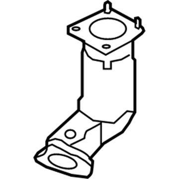 Nissan B08A2-1JR0A Three Way Catalytic Converter