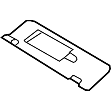 Kia 852103W120ED Sunvisor Assembly Left