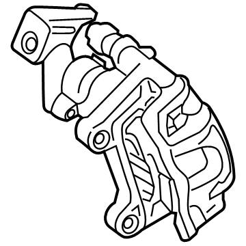 Hyundai 58230-J9200 Brake Assembly-Rear Wheel, RH