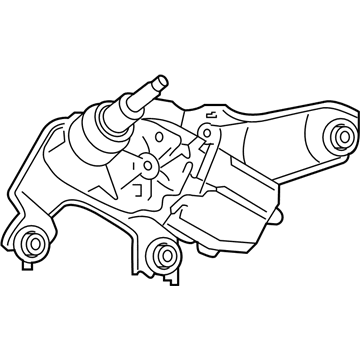 Toyota 85130-12A20 Rear Motor