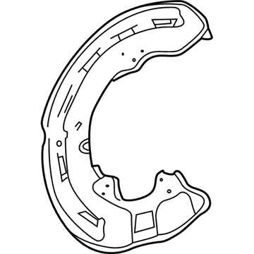 Lexus 47781-11010 Cover, Disc Brake Dust