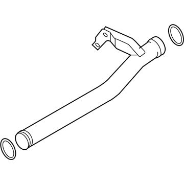 Kia 2546037101 Pipe & O-Ring Assembly-Water