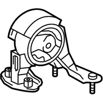 Lexus 12371-37090 INSULATOR, Engine Mounting