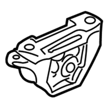 Honda 50842-ST0-N81 Rubber, L. FR. Stopper Insulator (AT)
