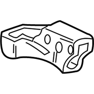 Acura 50843-S04-N80 Bracket, Right Front Stopper (At)