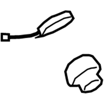 Nissan 17251-JF30A Filler Cap Assembly