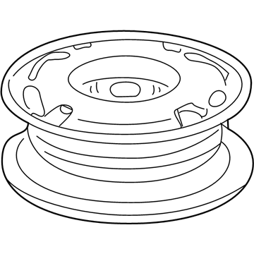 Honda 42700-S3Y-A21 Disk, Aluminum Wheel (14X4T) (Asahi)