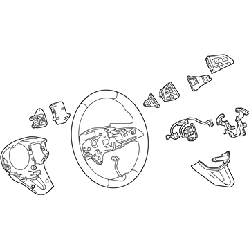 GM 84676499 Steering Wheel