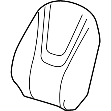 GM 20897041 Seat Back Pad