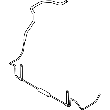 Ford BT1Z-3A713-A Upper Return Hose