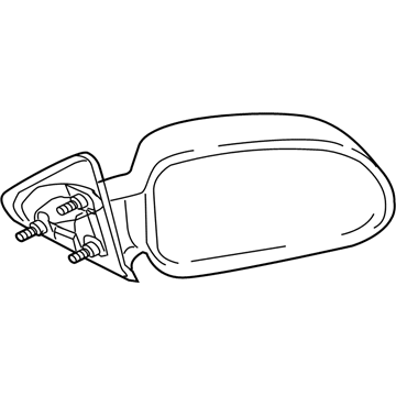 Mopar 55112640AD Outside Rearview Mirror