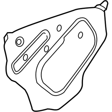 GM 84124721 Water Deflector