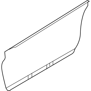 Infiniti H0153-5CAMA Panel-Front Door, Outer LH