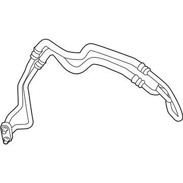 BMW 17-22-7-585-927 Engine-Oil Cooler Lines