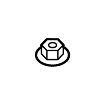 Mopar 68134490AA Nut-Flange