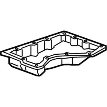 GM 12673902 Lower Oil Pan