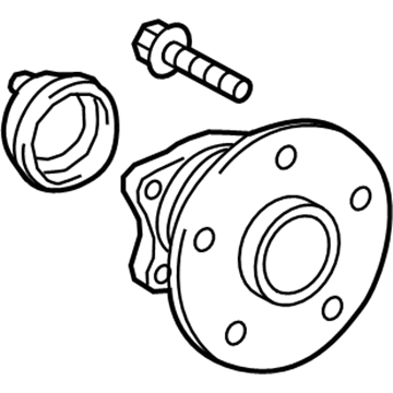 Lexus 42450-06090 Rear Wheel Hub Bearing Assembly