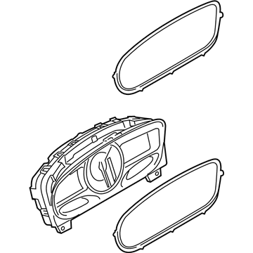 Ford BT4Z-10849-CA Cluster Assembly