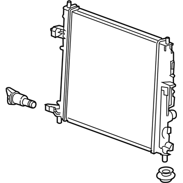 GM 22966124 Radiator