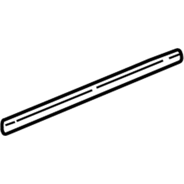 Mopar 5008719AB WEATHERSTRIP-SILL Rear Secondary