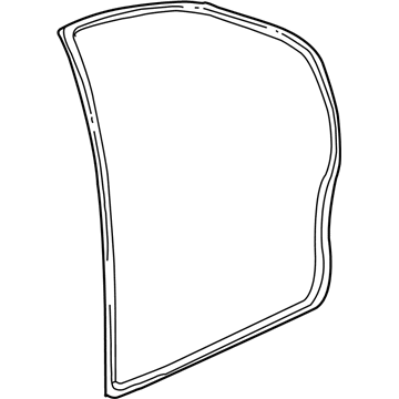 Mopar TM12WL5AC WEATHERSTRIP-Rear Door Opening