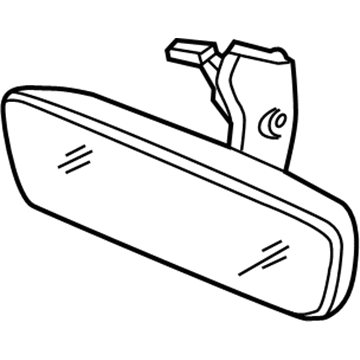 Acura 76400-TZ3-A31 Mirror, Rearview