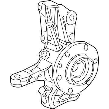 Mopar 68050287AB Front Steering Knuckle