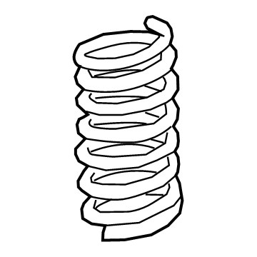 Mopar 68364569AA Front Coil Spring