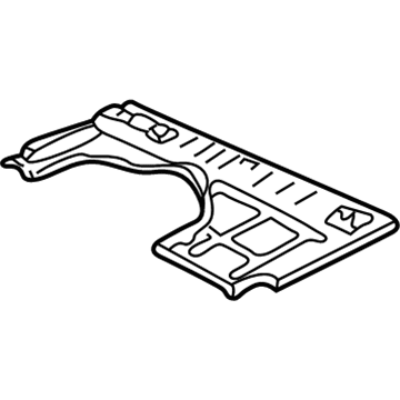 Mopar 55346575AO SILL-UNDERBODY Front